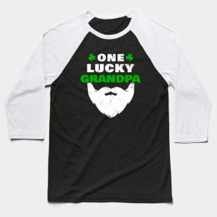 One Lucky Grandpa - Sant Patrick Day Gift Baseball T-Shirt